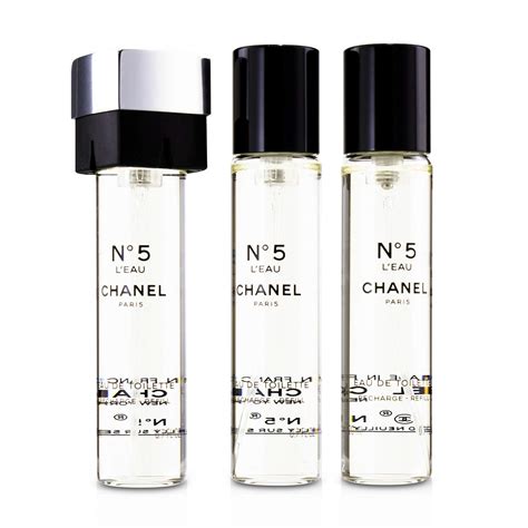 Chanel No. 5 Eau de Toilette Nachfüllung 3 x 20 ml .